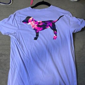 VS PINK POCKET SHORT SLEEVE